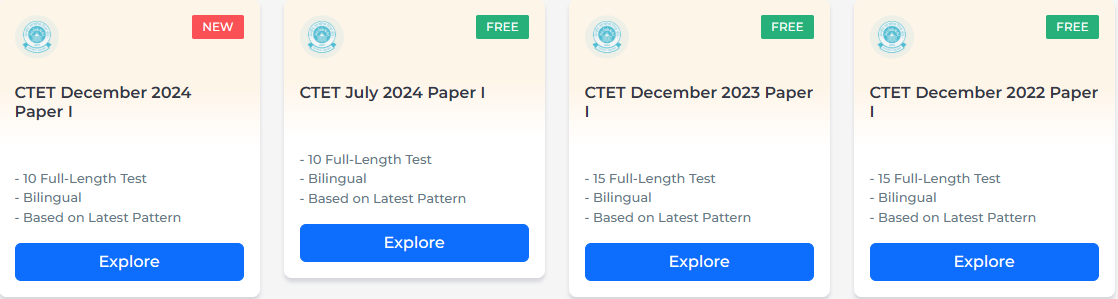 CTET December 2024 Mock Test